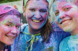 girls colorful